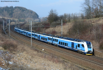 Lokomotiva: 660.110-8 | Vlak: Rx 868 Špilberk ( Brno hl.n. - Praha hl.n. ) | Místo a datum: Česká Třebová 15.02.2018