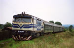 Lokomotiva: 749.214-3 | Vlak: Sp 1993 ( Protivn - Praha-Smchov ) | Msto a datum: Tochovice 17.08.1997