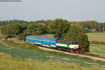 Lokomotiva: 749.264-8 | Vlak: Os 9057 ( Praha hl.n. - erany ) | Msto a datum: Po nad Szavou 01.10.2017