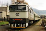 Lokomotiva: 750.289-1 | Vlak: Os 3153 ( Frýdlant nad Ostravicí - Oszrava hl.n. ) | Místo a datum: Frýdlant nad Ostravicí 29.10.2002