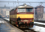 Lokomotiva: 751.051-3 | Místo a datum: Brno hl.n.   03.02.1993