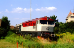 Lokomotiva: 751.094-4 | Vlak: Os 9261 ( Zru nad Szavou - Praha hl.n. ) | Msto a datum: erany 30.07.1995