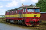 Lokomotiva: 752.002-6 ( 751.302-1 ) | Místo a datum: Praha-Ruzyně 24.09.1999