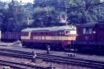 Lokomotiva: 752.035-6 | Místo a datum: Zábřeh na Moravě 21.07.1990