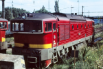 Lokomotiva: 754.020-6 ( T478.4020 ) | Místo a datum: Benešov u Prahy   10.07.1987