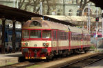Lokomotiva: 80-29 216-6 | Vlak: Os 4833 ( Náměšť nad Oslavou - Brno hl.n. ) | Místo a datum: Brno hl.n. 27.04.2013