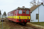 Lokomotiva: 830.108-7 | Vlak: Os 14809 ( Okříšky - Znojmo ) | Místo a datum: Hvězdoňovice 15.03.1997