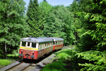 Lokomotiva: 830.202-8 | Vlak: Os 16609 ( Jedlová - Děčín ) | Místo a datum: Kytlice 06.06.1998