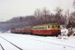 Lokomotiva: 830.224-2 | Vlak: Sp 1734 ( Brno hl.n. - Znojmo ) | Místo a datum: Střelice 08.01.1997