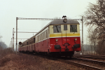 Lokomotiva: 831.216-7 | Vlak: Os 4533 ( Znojmo - Břeclav ) | Místo a datum: Břeclav   25.03.1997