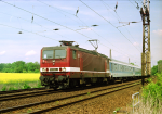 Lokomotiva: 143.002-4 | Vlak: D 1452 ( Berlin-Lichtenberg - Frankfurt (M) Hbf. ) | Msto a datum: Grosskorbetha 16.05.1994