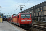 Lokomotiva: 146.244-9 | Vlak: RE 4863 ( Nürnberg Hbf. - München Hbf. ) | Místo a datum: Regensburg Hbf.   19.02.2019