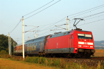 Lokomotiva: 101.055-2 | Vlak: EN 491 Hans Albers ( Hamburg-Altona - Wien Westbf. ) | Msto a datum: Bheimkirchen (A) 19.09.2008