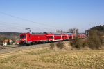 Lokomotiva: 102.005 | Vlak: RE 4014 ( München Hbf. - Nürnberg Hbf. ) | Místo a datum: Paindorf 24.03.2022
