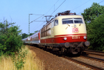 Lokomotiva: 103.206-9 | Vlak: EC 107 Mont-Blanc ( dortmund Hbf. - Geneve ) | Msto a datum: Ingelheim 02.07.1994