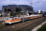 Lokomotiva: 111.147-5 | Místo a datum: Düsseldorf-Unterrath 19.03.1995