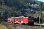 Lokomotiva: 143.884 | Vlak: S 37730 ( Schöna - Meissen Triebischtal ) | Místo a datum: Königstein   20.03.2014