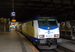 Lokomotiva: 146.510-3 | Vlak: ME 81916 ( Hamburg Hbf. - Bremen Hbf. ) | Místo a datum: Hamburg Hbf. 13.10.2014