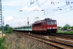 Lokomotiva: 155.065-6 | Vlak: RB 6219 ( Halle Hbf. - Erfurt Hbf. ) | Msto a datum: Grosskorbetha 16.05.1994