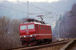 Lokomotiva: 180.002-8 | Místo a datum: Kurort Rathen 10.04.1996