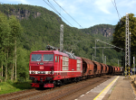 Lokomotiva: 180.006-9 | Vlak: Pn 49394 ( Targu Mures - Bebra Rbf. ) | Místo a datum: Dolní Žleb zastávka 04.07.2014
