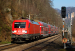 Lokomotiva: 182.022-4 | Vlak: S 37717 ( Meissen Triebischtal - Schöna ) | Místo a datum: Schmilka-Kirchmühle 11.03.2014