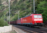 Lokomotiva: 185.102-1 + 185.115-1 | Vlak: GG 48601 | Místo a datum: Hohtenn (CH) 21.06.2006