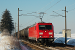 Lokomotiva: 185.319-1 | Vlak: GAG 47909 | Místo a datum: Ollersbach (A) 27.01.2010