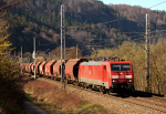 Lokomotiva: 189.008-6 | Vlak: Nex 47305 ( Baalberge - Olomouc před. ) | Místo a datum: Dolní Žleb zastávka (CZ) 20.03.2014