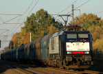 Lokomotiva: ES 64 F4-150 ( AWT ) | Vlak: Pn 49045 ( Bohumín st.hr. - Leoben Donawitz ) | Místo a datum: Jeseník nad Odrou 20.10.2012
