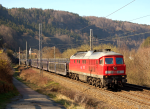 Lokomotiva: 232.384-0 | Vlak: Nex 49387 | Místo a datum: Dolní Žleb zastávka (CZ) 20.03.2014