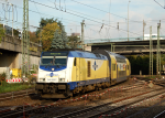 Lokomotiva: 246.008-7 | Vlak: ME 81512 ( Cuxhaven - Hamburg Hbf. ) | Místo a datum: Hamburg-Harburg 14.10.2014