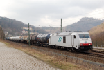 Lokomotiva: 285.109-5 | Vlak: Nex 43301 | Místo a datum: Königstein 11.03.2016