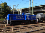 Lokomotiva: 295.092-1 ( D-MTRD ) | Místo a datum: Hamburg-Harburg 14.10.2014