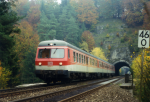 Lokomotiva: 614.031-3 | Vlak: SE 5616 ( Neuhaus - Nrnberg Hbf. ) | Msto a datum: Rupprechtstegen 12.10.1996
