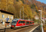 Lokomotiva: 642.537 | Vlak: Os 5442 ( Rumburk - Děčín hl.n. ) | Místo a datum: Dolní Žleb (CZ) 31.10.2015