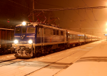 Lokomotiva: EU07-540 | Vlak: R 11057/11100 ( Torino - Krakow Glowny ) | Místo a datum: Petrovice u Karviné (CZ) 28.01.2013