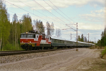 Lokomotiva: Sr1 3070 | Vlak: P 45 ( Helsinki - Kokkola ) | Místo a datum: Riihimäki 24.05.1997