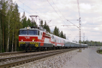 Lokomotiva: Sr1 3097 | Vlak: P 171 ( Helsinki - Tampere ) | Místo a datum: Riihimäki 24.05.1997