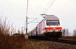 Lokomotiva: Sr2 3203 | Vlak: P 52 ( Rovaniemi - Helsinki ) | Msto a datum: Oulu 25.05.1997