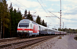 Lokomotiva: Sr2 3205 | Vlak: IC 57 ( Helsinki - Oulu ) | Msto a datum: Riihimki 24.05.1997