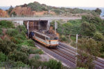 Lokomotiva: BB25651 | Vlak: 56947 ( Les Arcs-Draguignan - Ventimiglia ) | Místo a datum: Anthéor Cap Roux 03.05.1996