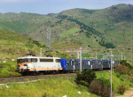 Lokomotiva: BB 9601 | Vlak: R 58173 ( Narbonne - Cerbere ) | Msto a datum: Cerbere 15.06.1999