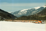 Lokomotiva: TGV 14 + TGV 10 | Vlak: TGV 782 ( Bourg-St.Maurice - Paris Gare de Lyon ) | Místo a datum: Landry 13.03.1999