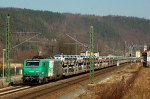 Lokomotiva: BB 37026 | Vlak: Nex 48334 | Místo a datum: Königstein 11.03.2014