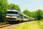 Lokomotiva: CC 72085 | Vlak: D 6880/1 ( Lyon-Perrache - Bordeaux ) | Msto a datum: Regny 23.05.1998