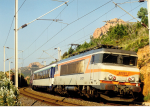 Lokomotiva: BB 22281 | Vlak: D 1375/6 ( Schaerbeek - Ventimiglia ) | Msto a datum: Antheor 16.05.1998