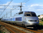 Lokomotiva: TGV 4511 | Vlak: TGV 9536/7 ( Bruxelles Midi - Perpignan ) | Místo a datum: Séte 11.06.1999