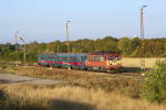 Lokomotiva: M41.2165 ( 418.165 ) | Vlak: Sz 7700 ( Szeged - Békéscsaba ) | Místo a datum: Székkutas 18.09.2021