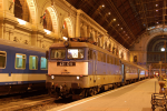 Lokomotiva: V43.1011 ( 431.011 ) | Vlak: IC 808 Pte ( Budapest Kel.pu. - Pécs ) | Místo a datum: Budapest Kel.pu.   16.11.2015